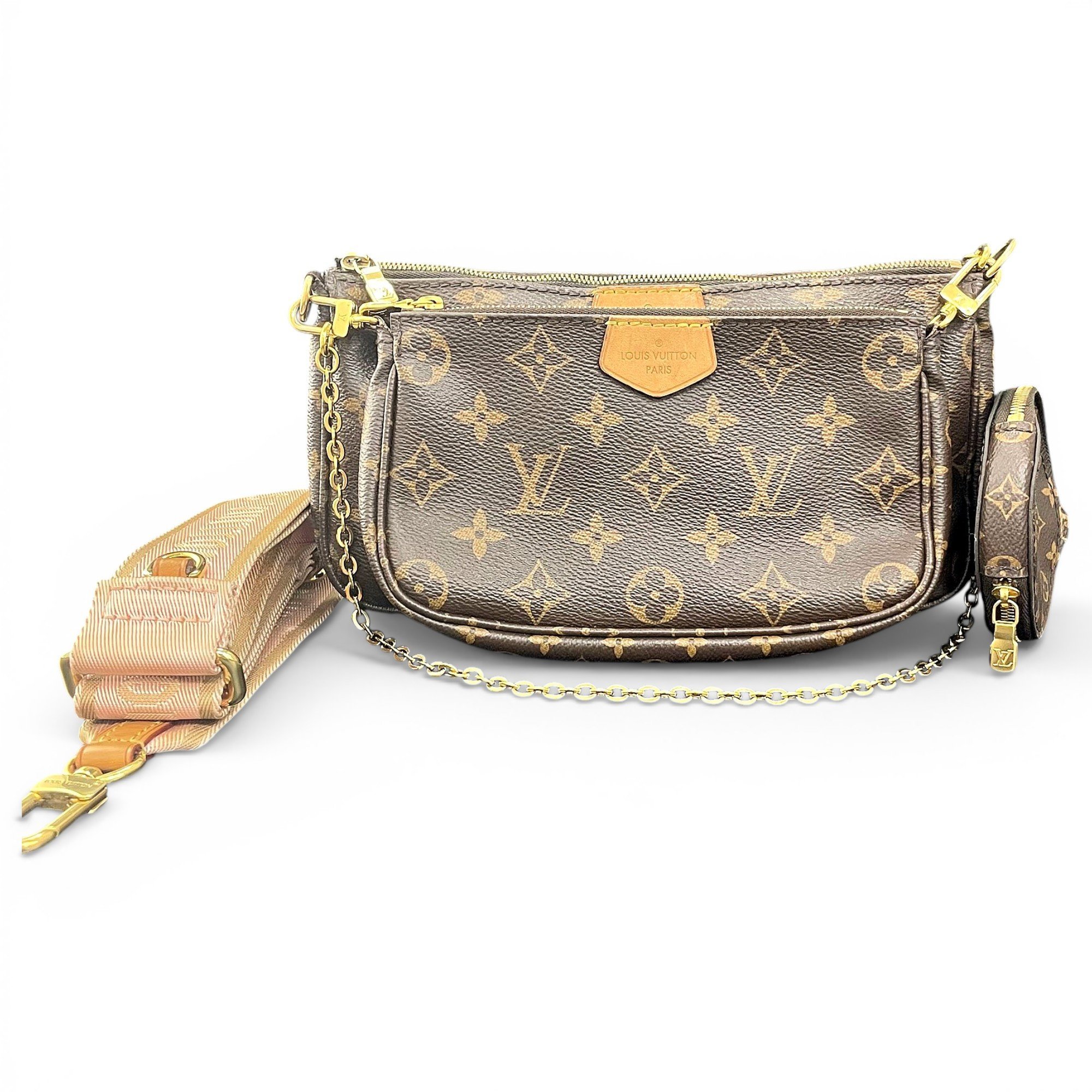 Multi Pochette Accessoires leather handbag