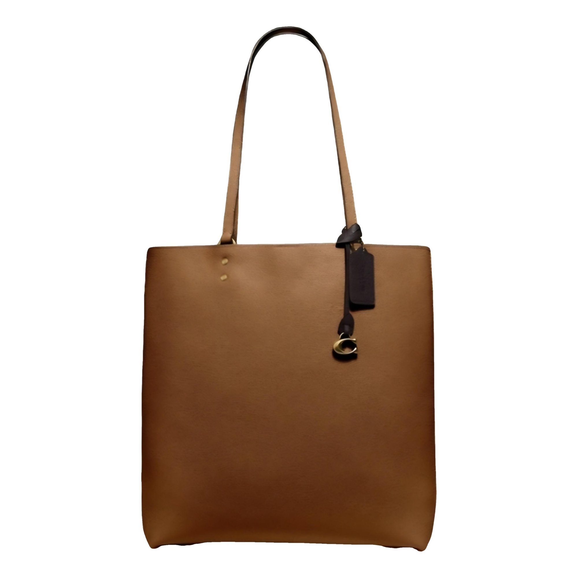 Leather tote