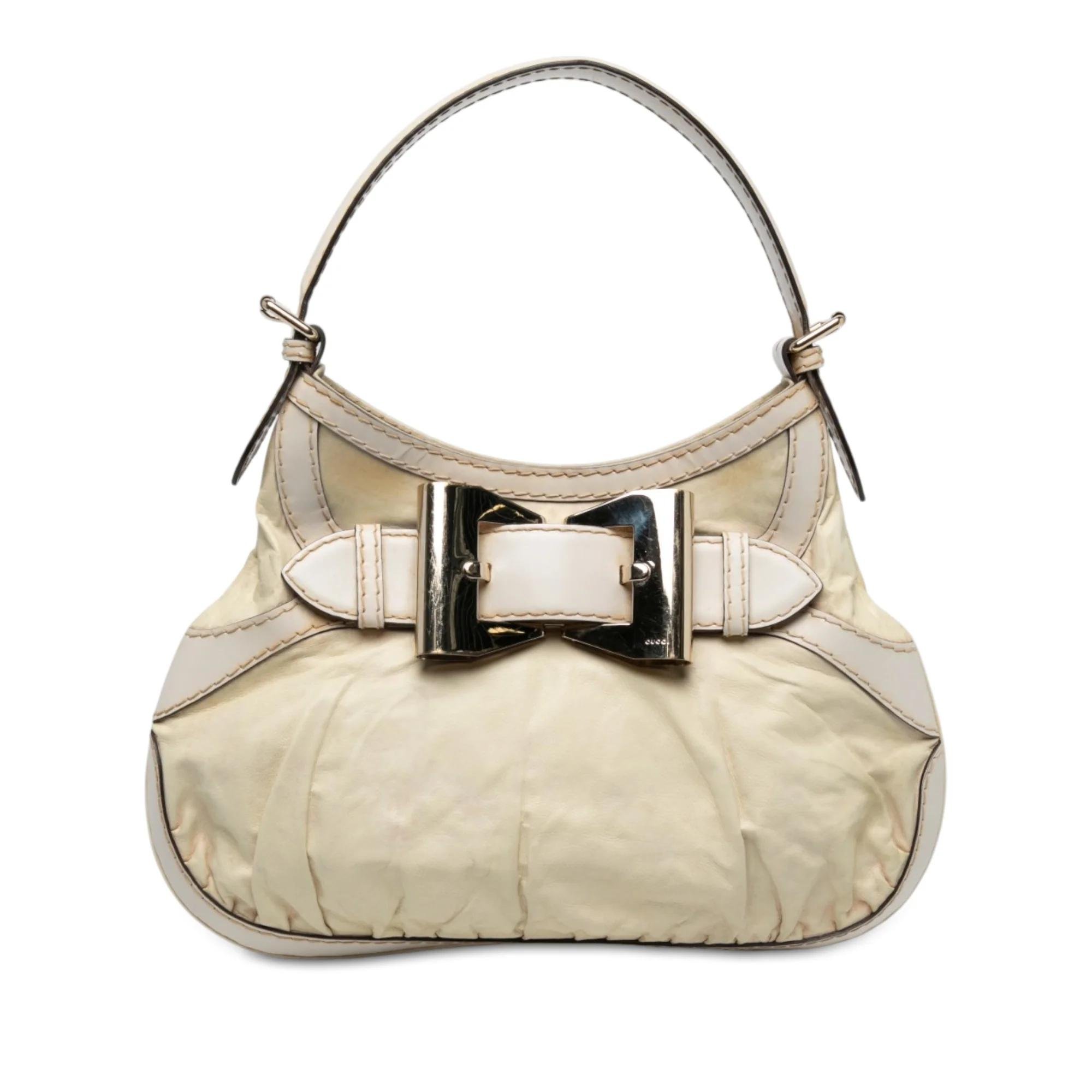 Hobo pony-style calfskin handbag