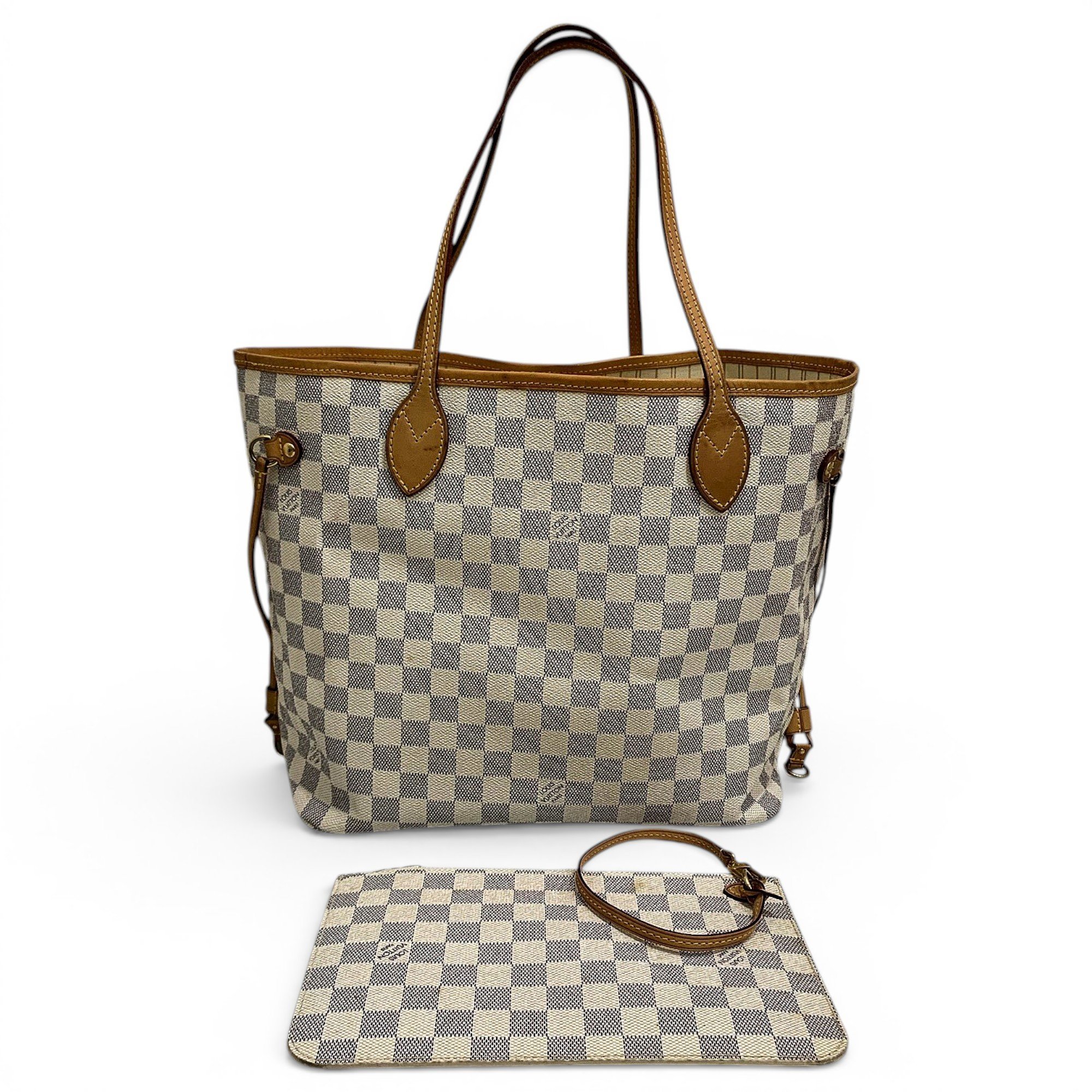 Neverfull leather tote