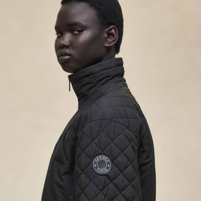 Gris Byzantin "Cahier Du Colporteur" Reversible Jacket