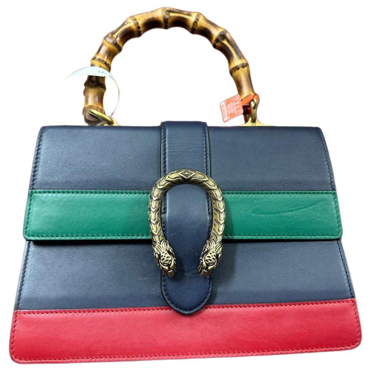 Dionysus Bamboo leather handbag
