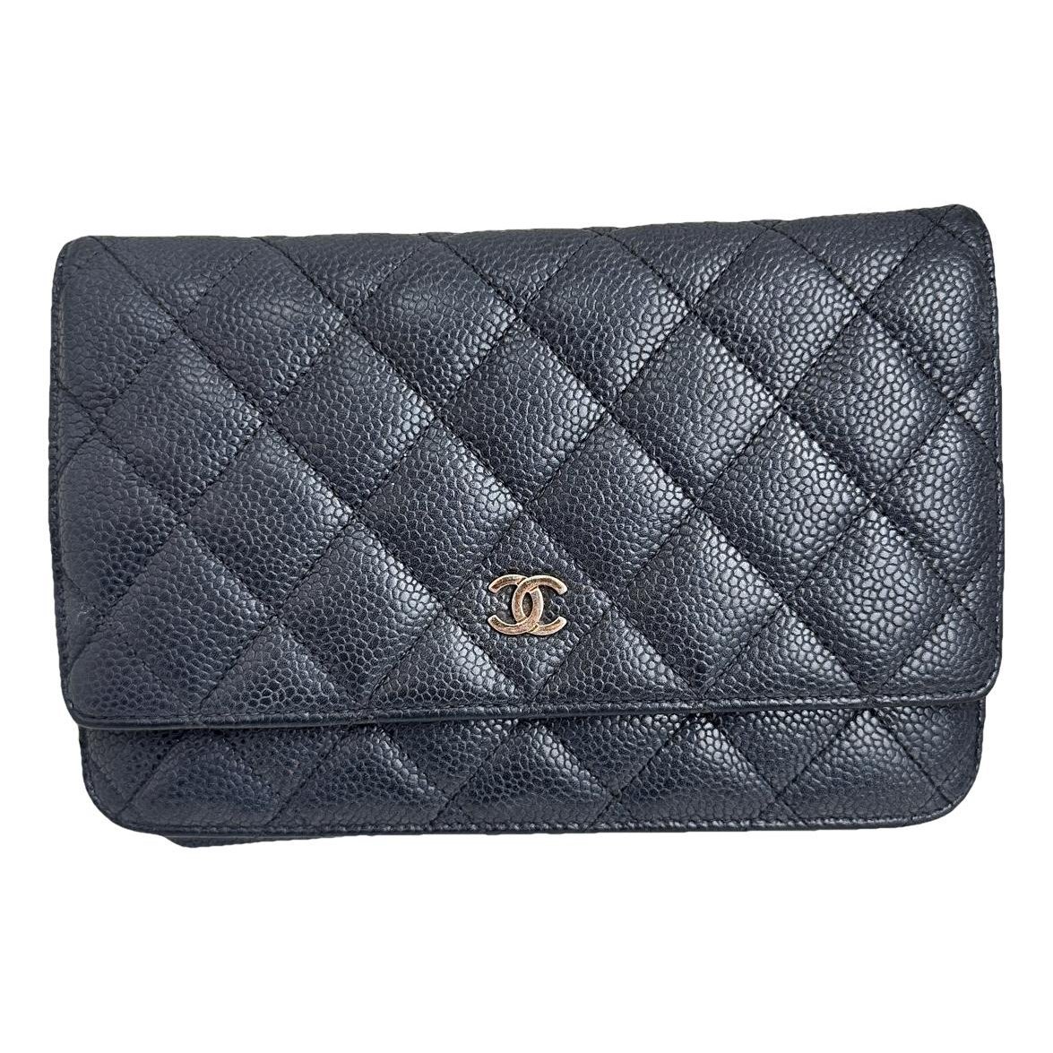 Wallet On Chain Timeless/Classique leather crossbody bag