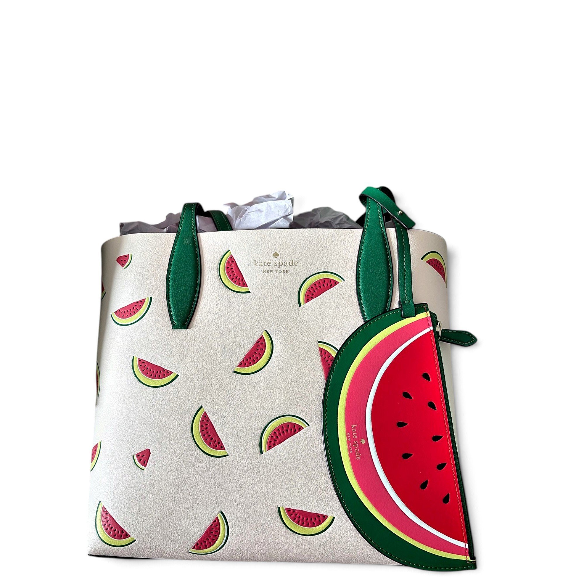 Leather tote