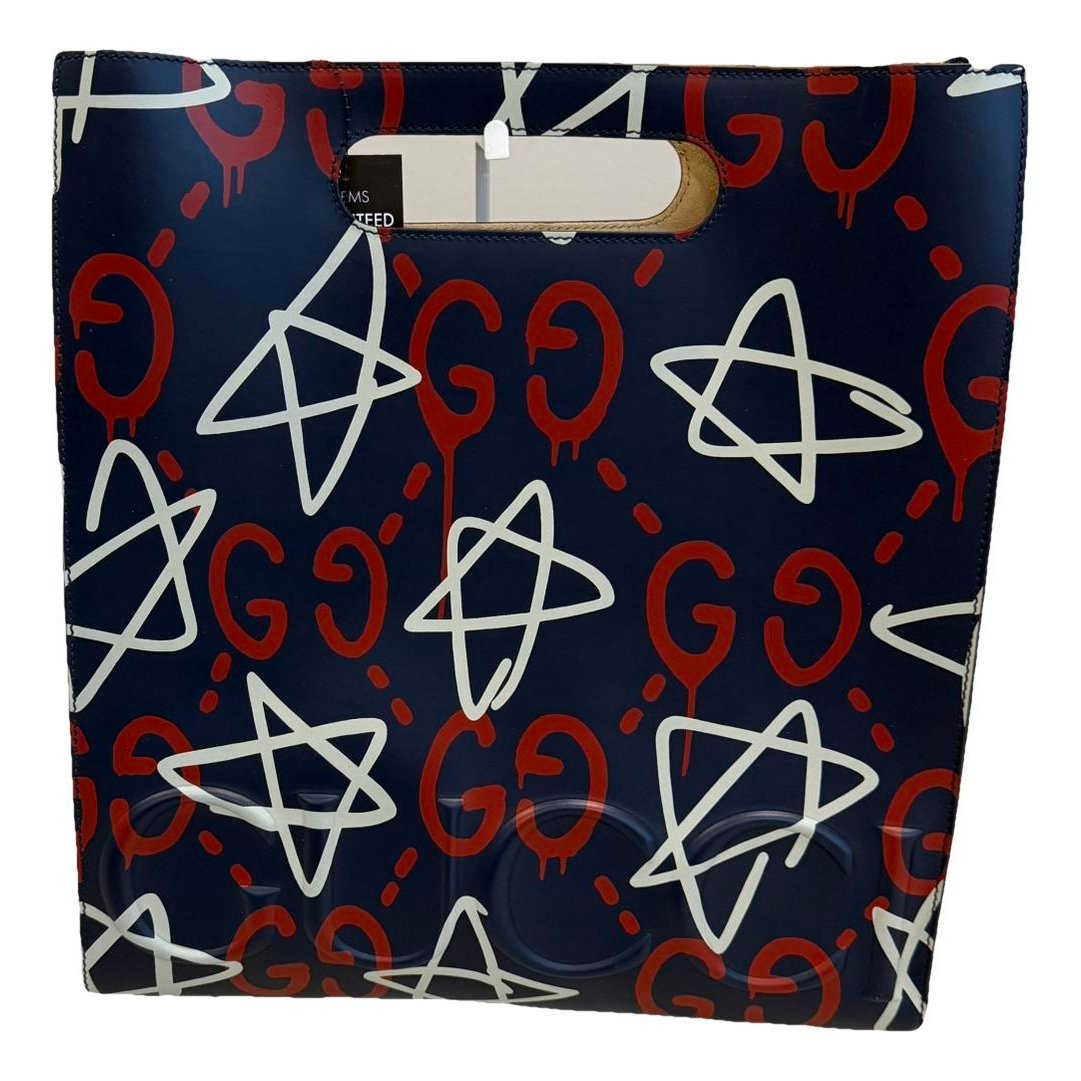 Leather tote