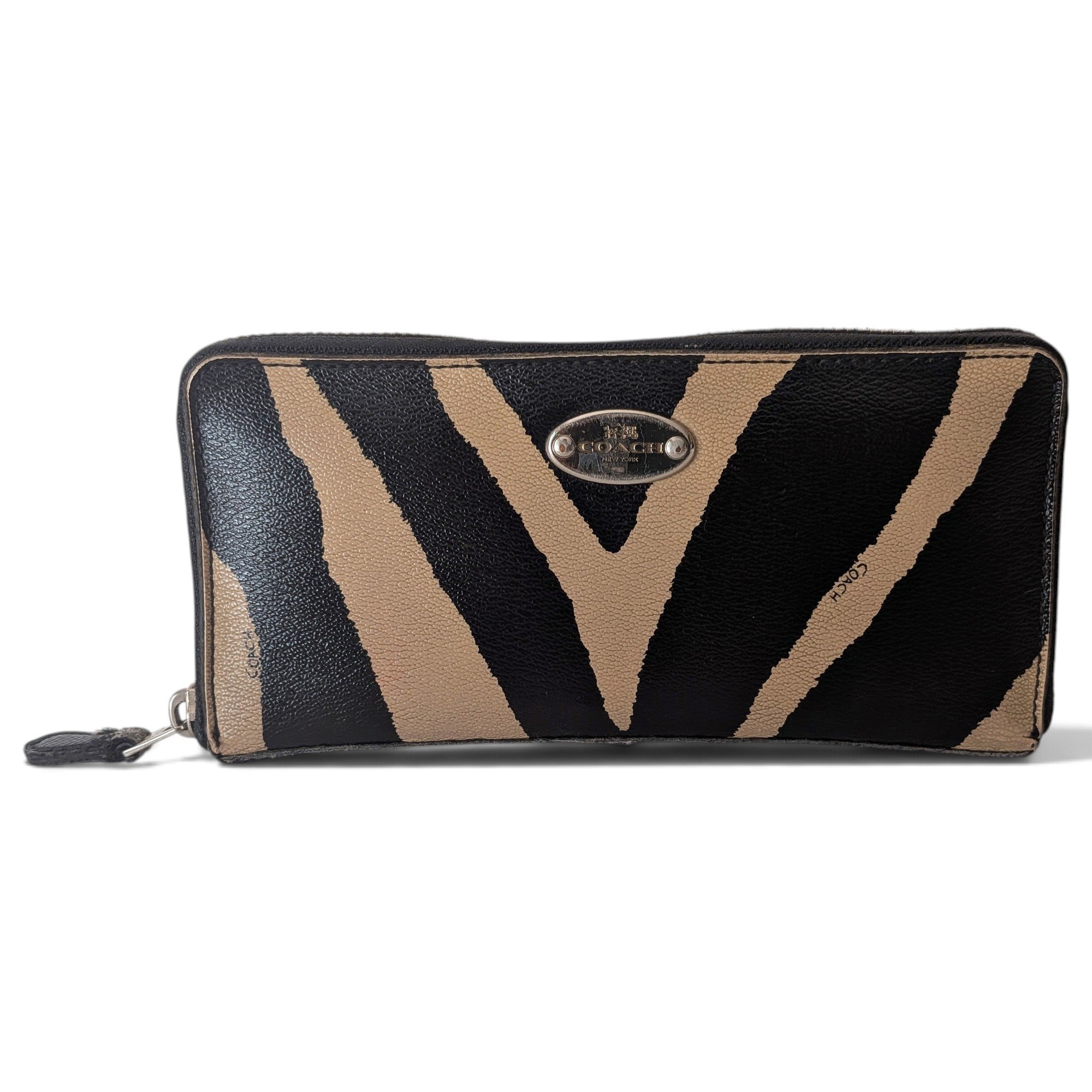 Coach Leather clutch bag