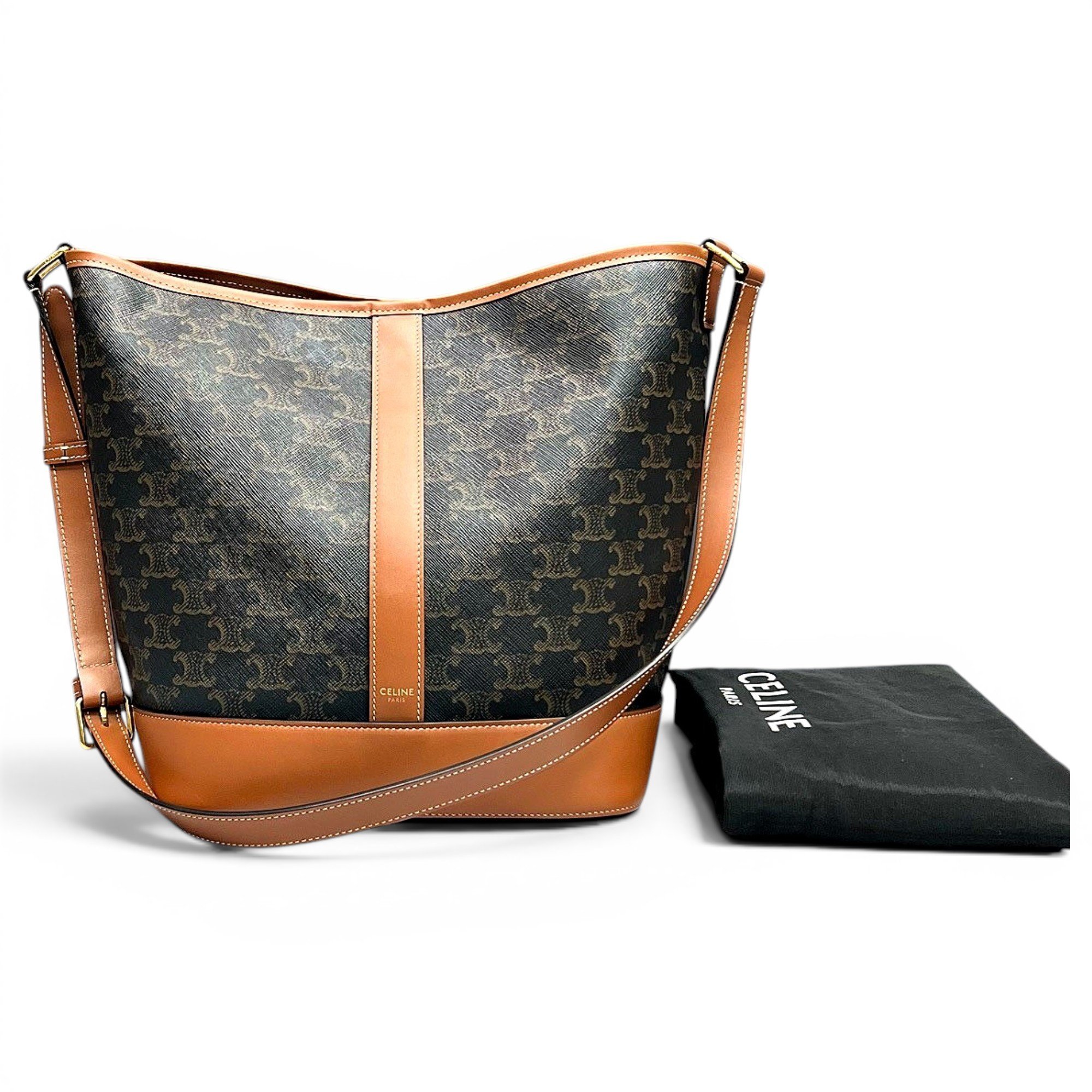Leather tote