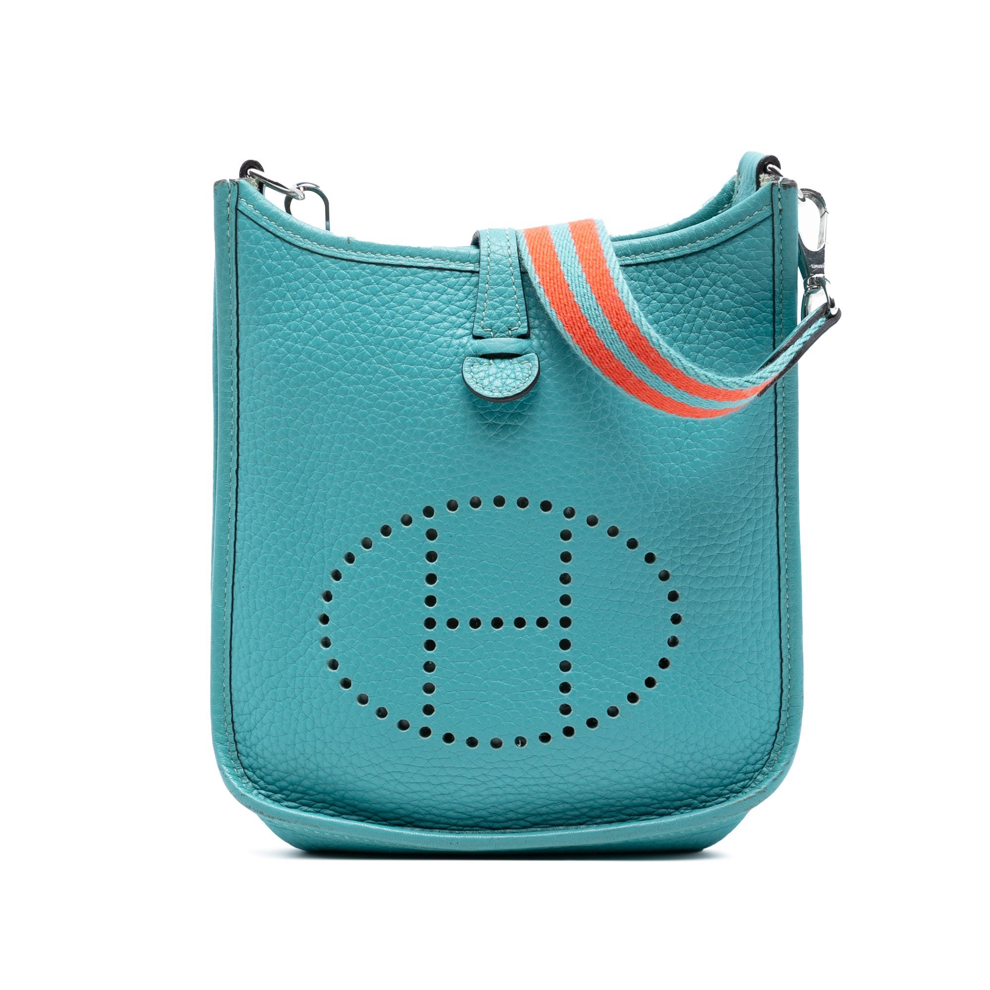 Evelyne leather handbag