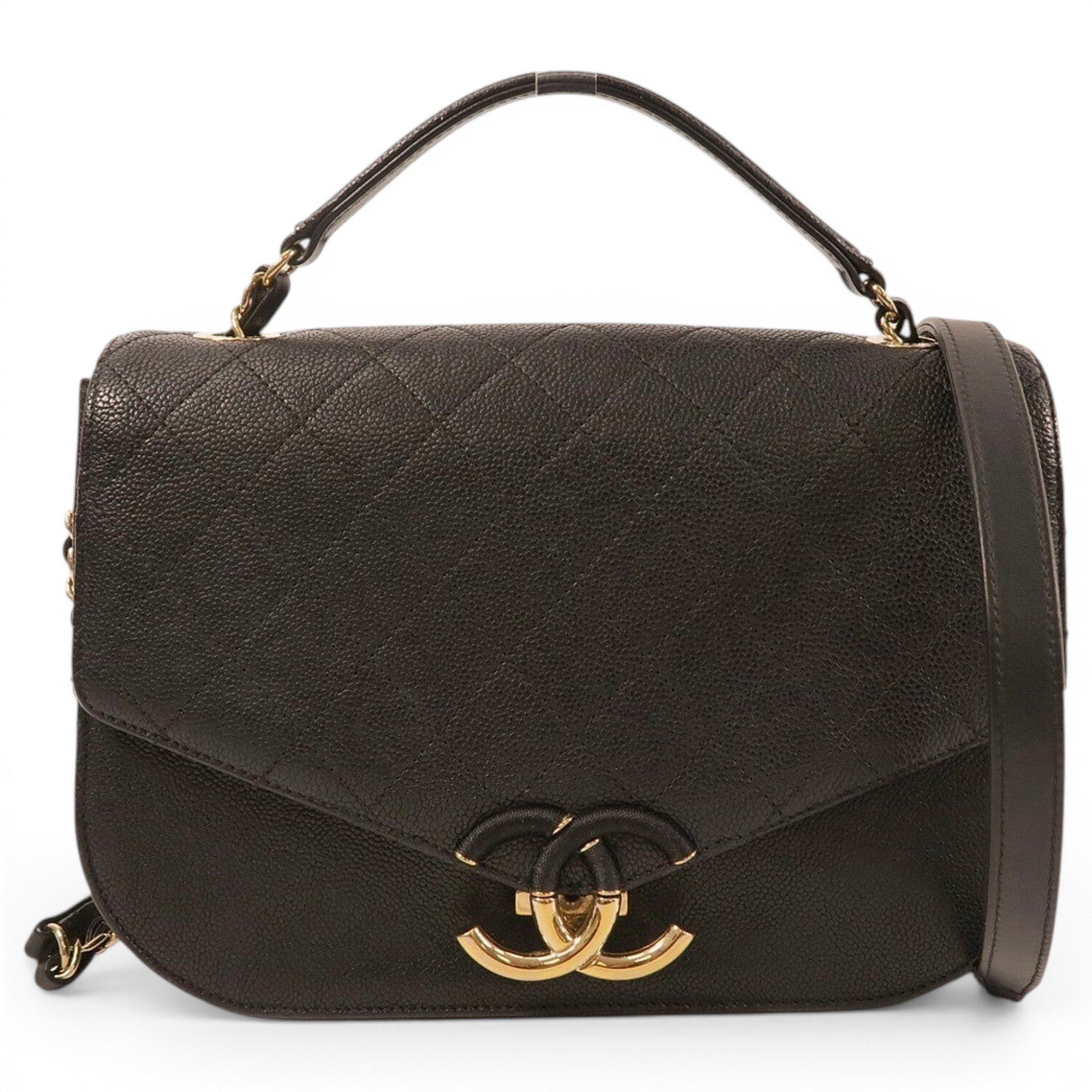 Leather handbag