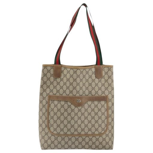 Leather tote