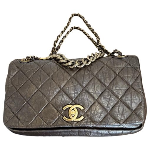 Leather handbag