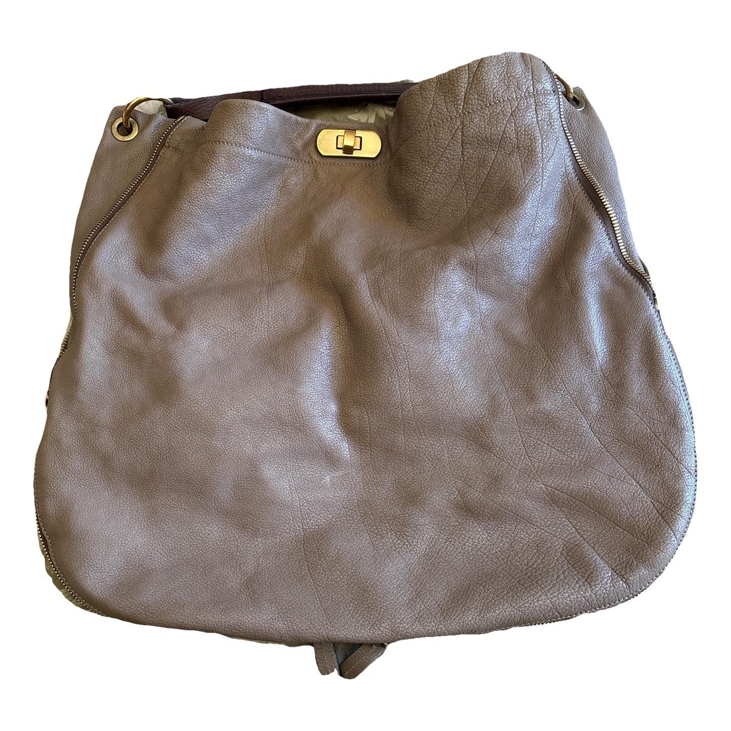 Leather handbag