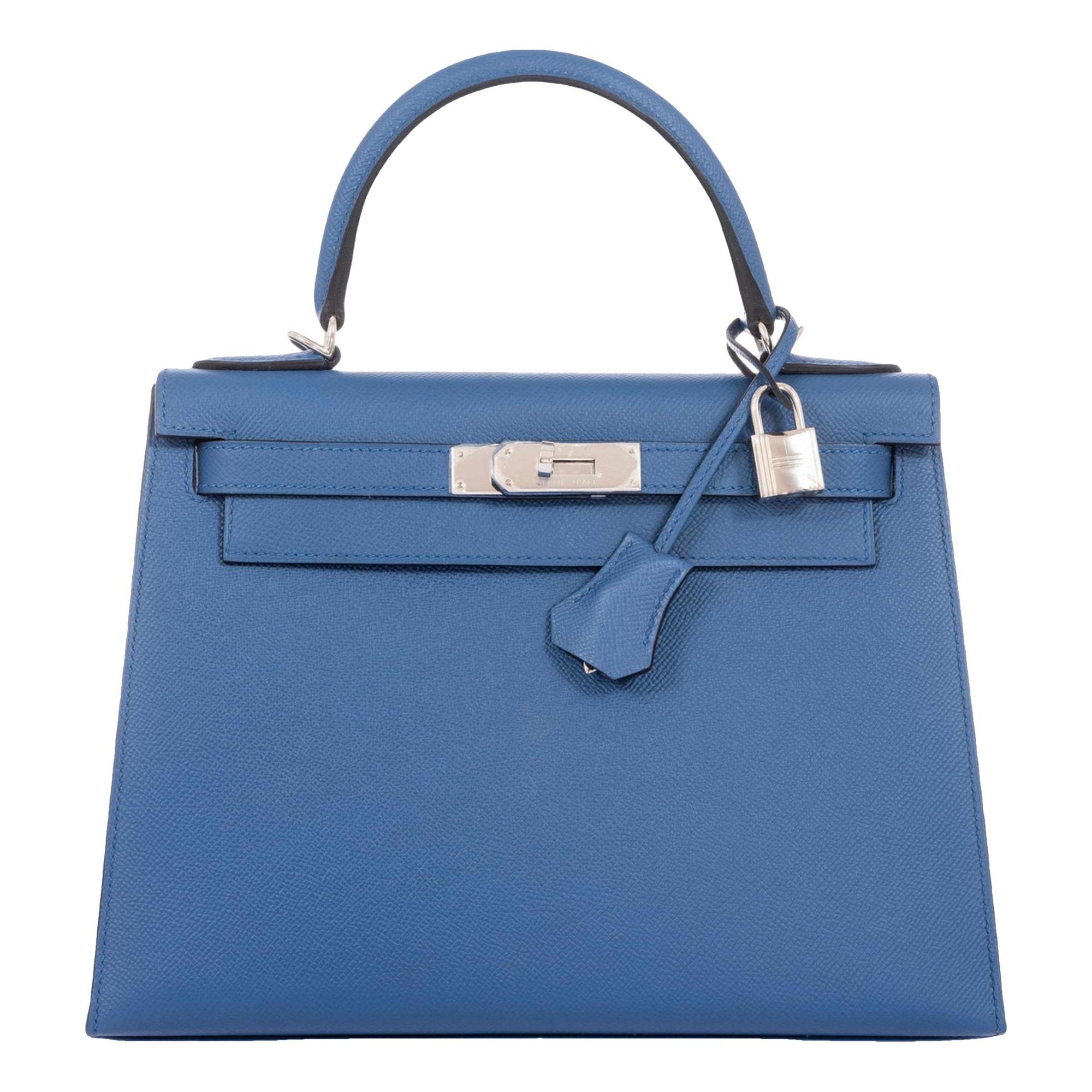 Kelly 28 leather handbag