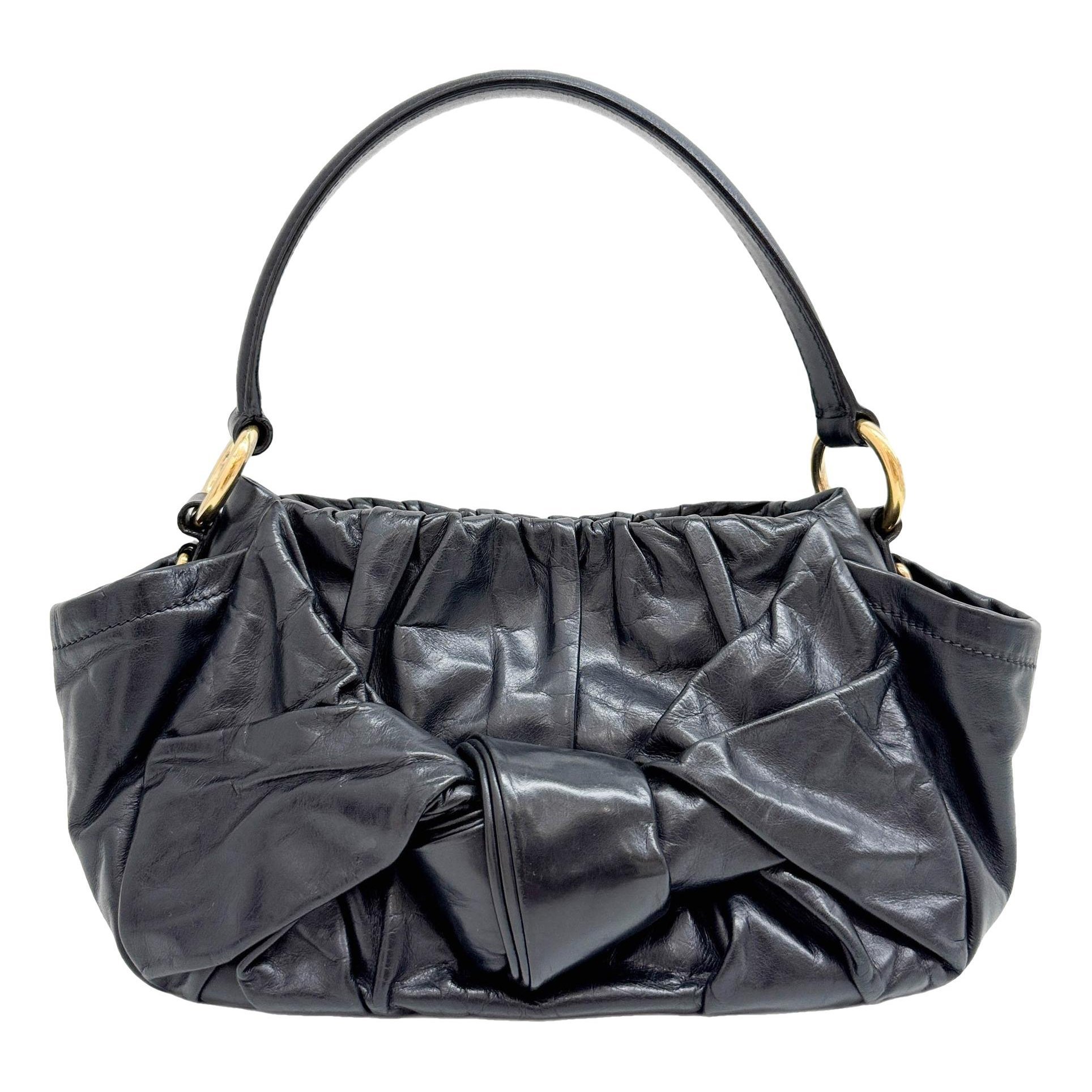 Leather handbag