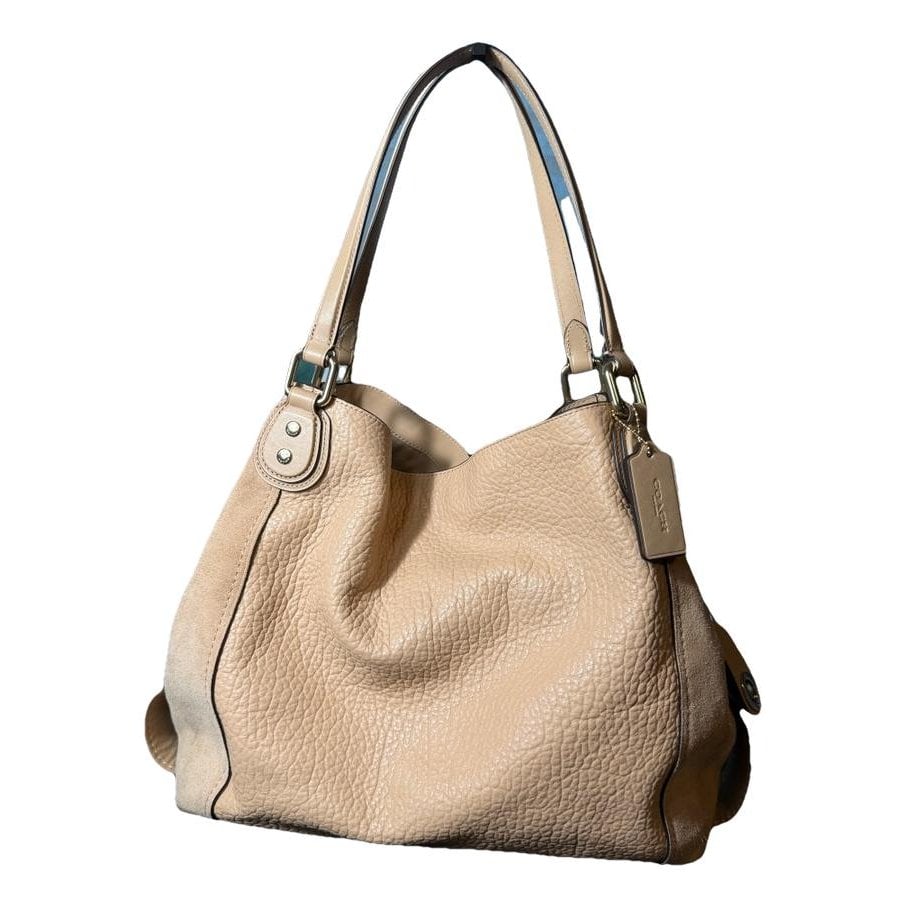 Edie leather handbag