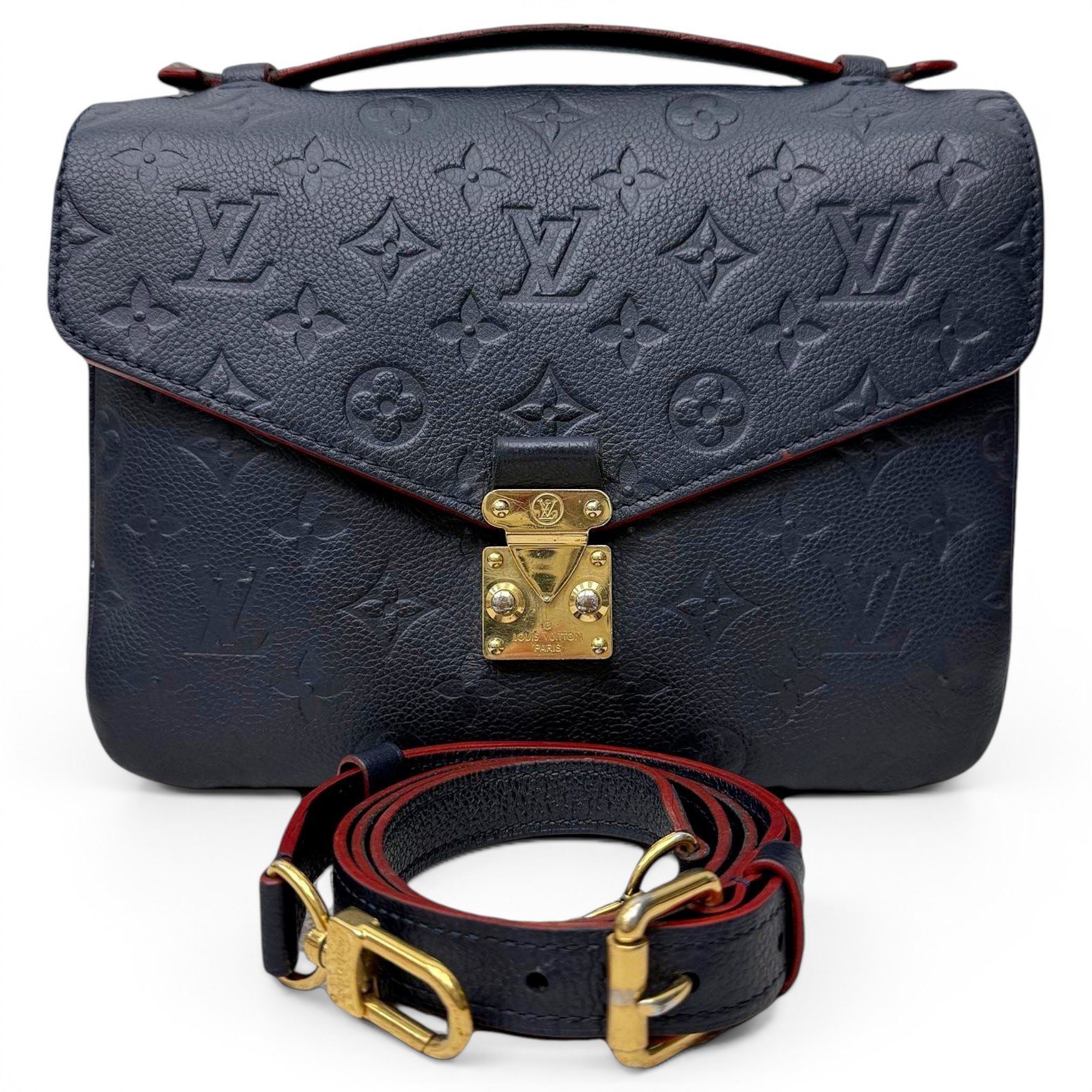 Metis leather handbag