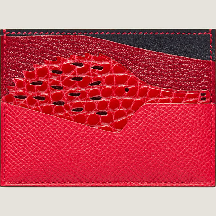 Warm Colors Histoire Naturelle Card Holder