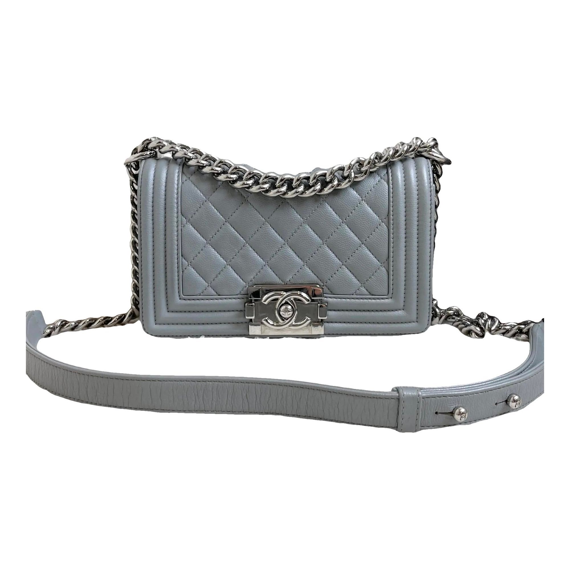 Boy leather crossbody bag