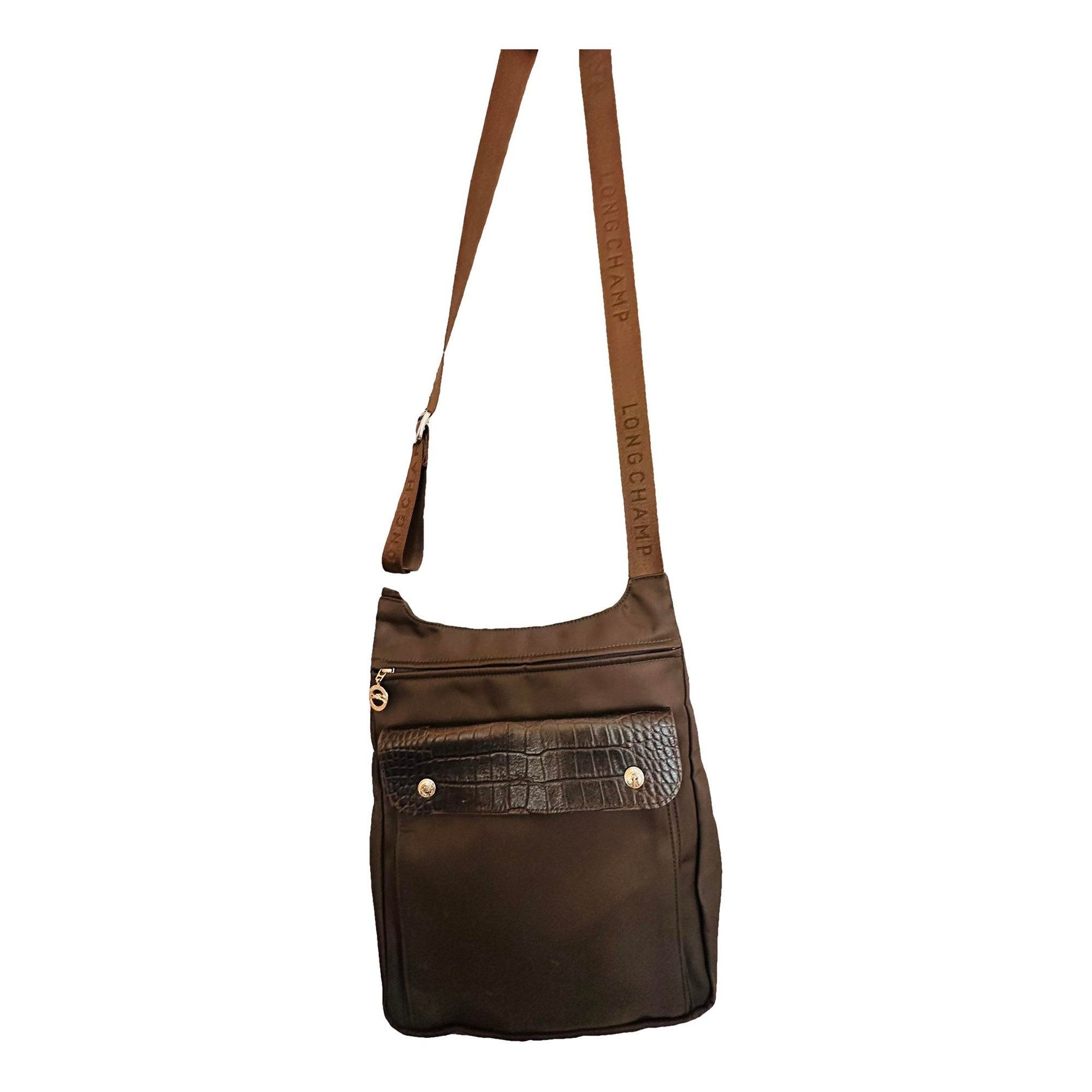 Leather crossbody bag