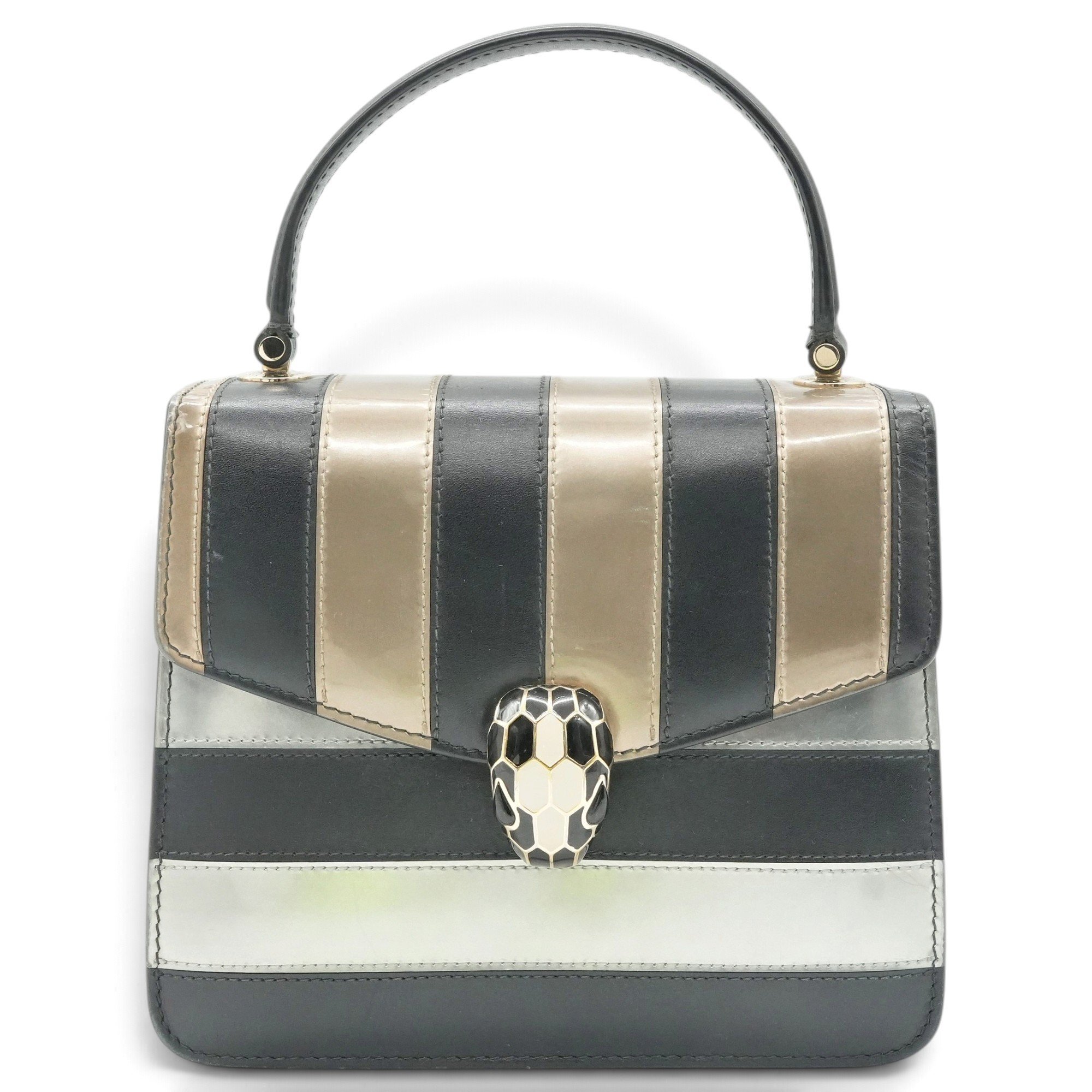 Serpenti leather crossbody bag