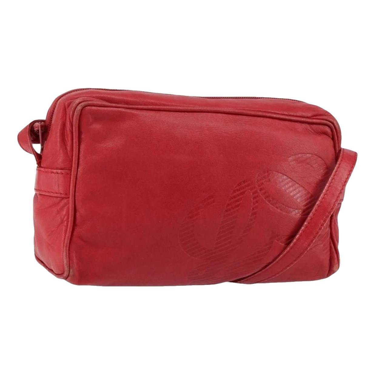 Leather tote