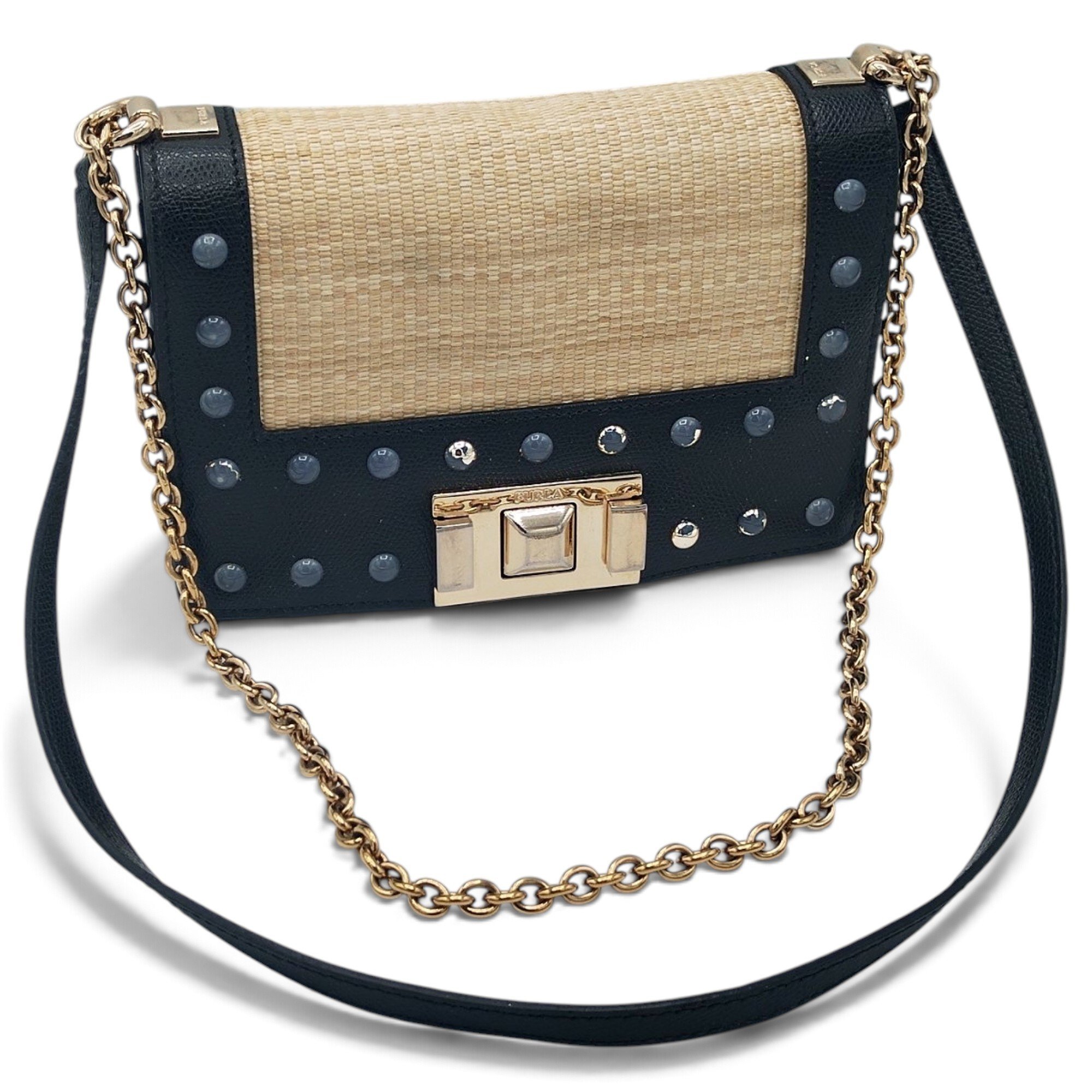 Metropolis leather crossbody bag