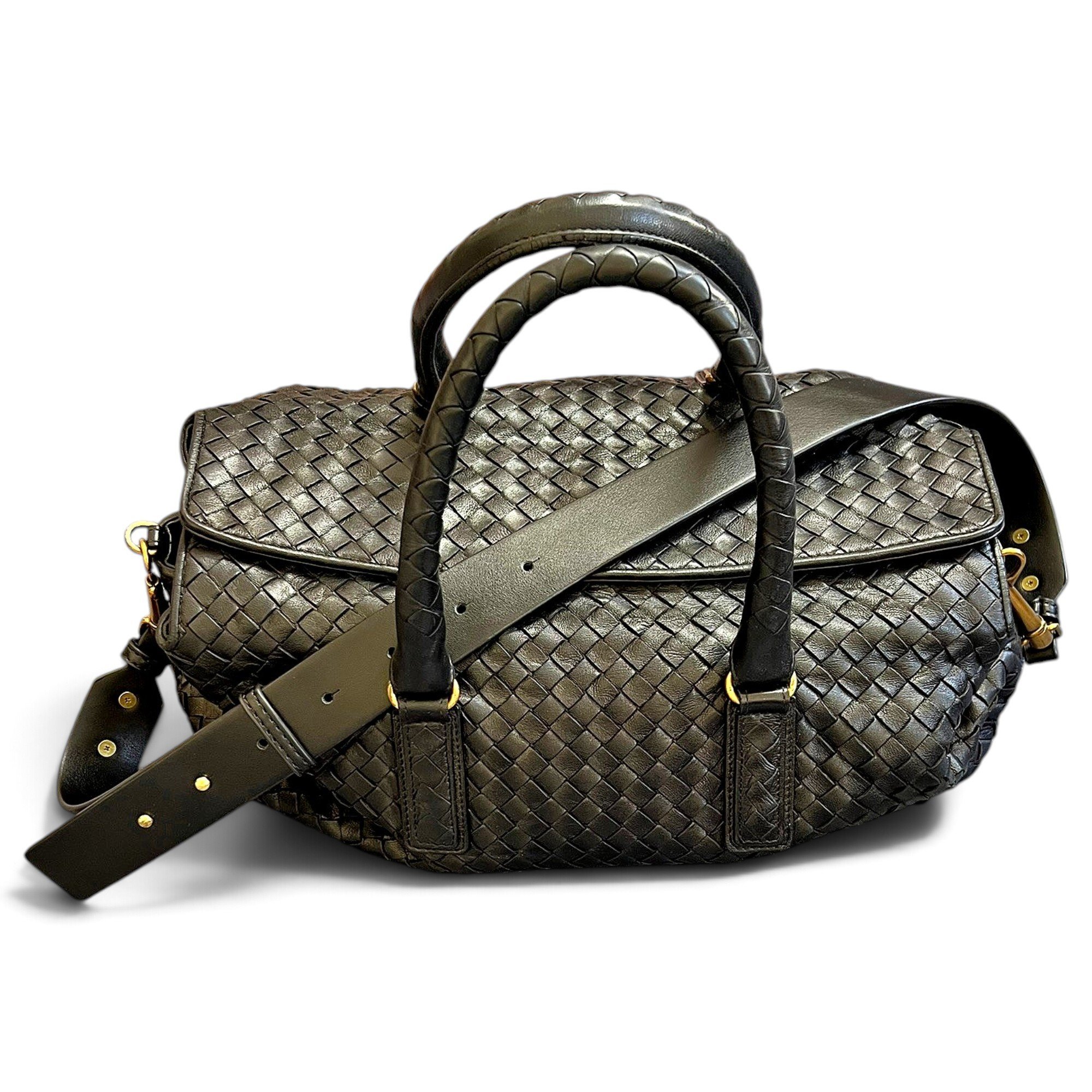 Leather handbag