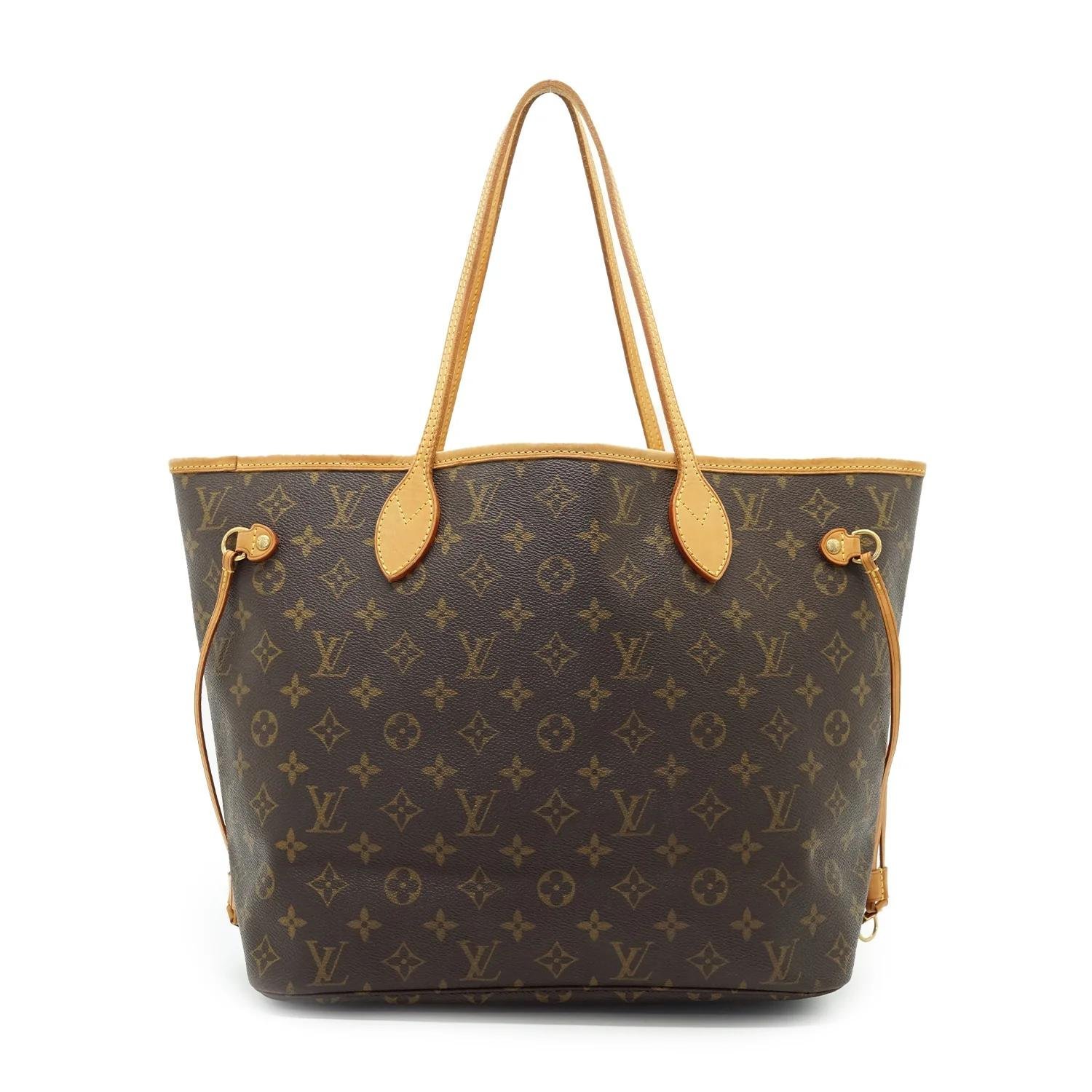Neverfull leather tote