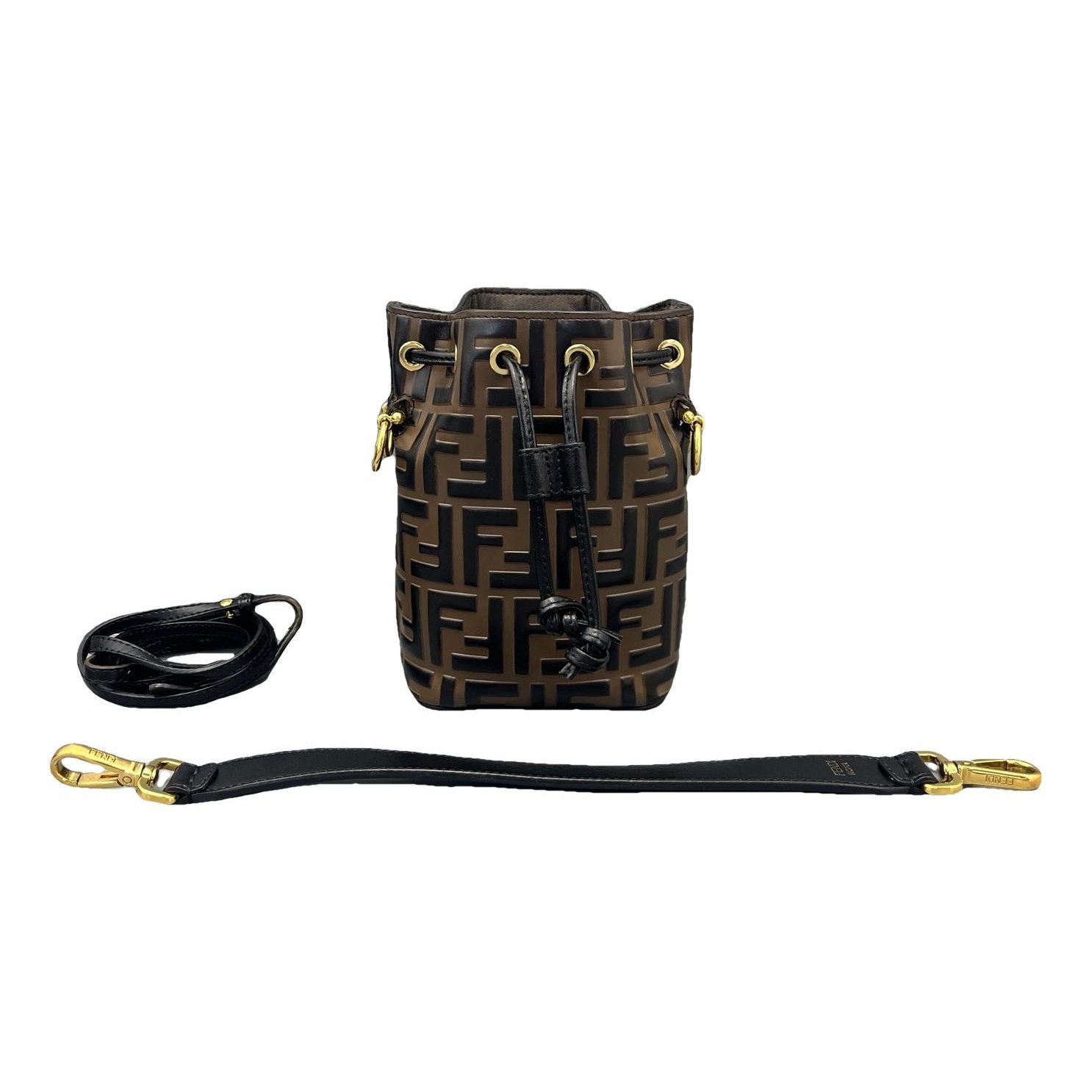 Mon Trésor leather crossbody bag