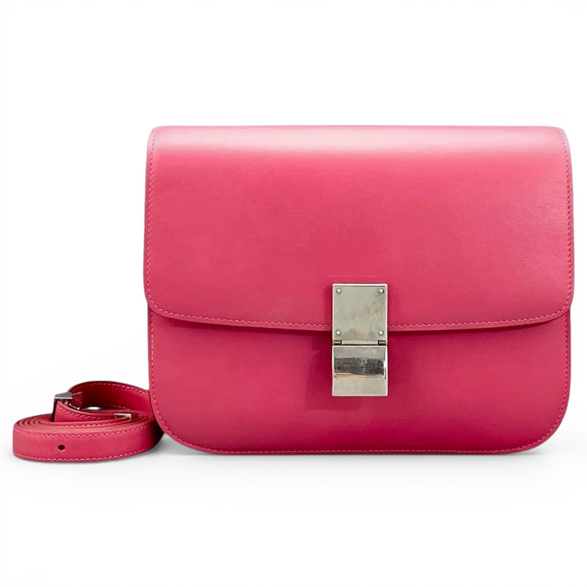 Classic leather handbag