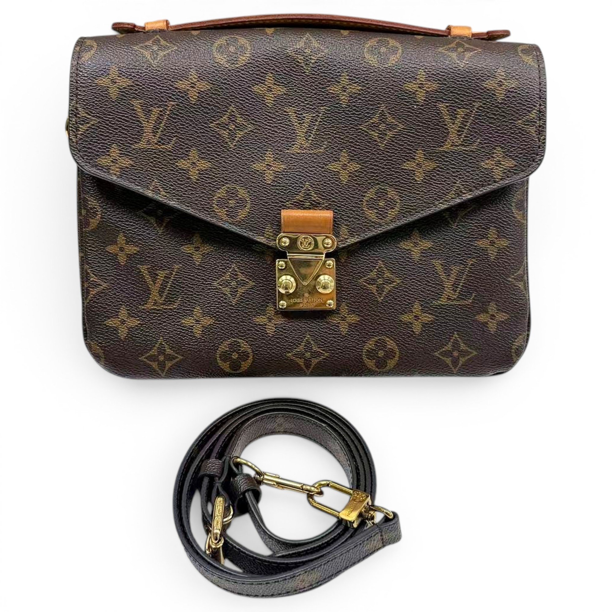 Metis leather crossbody bag