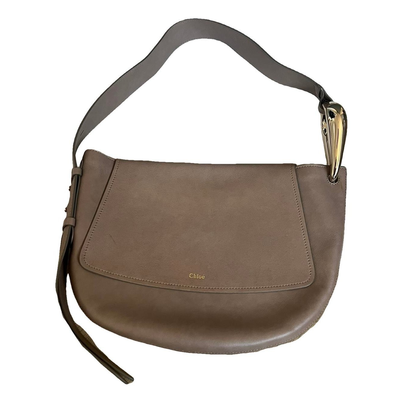 Chloe Kiss Hobo leather handbag
