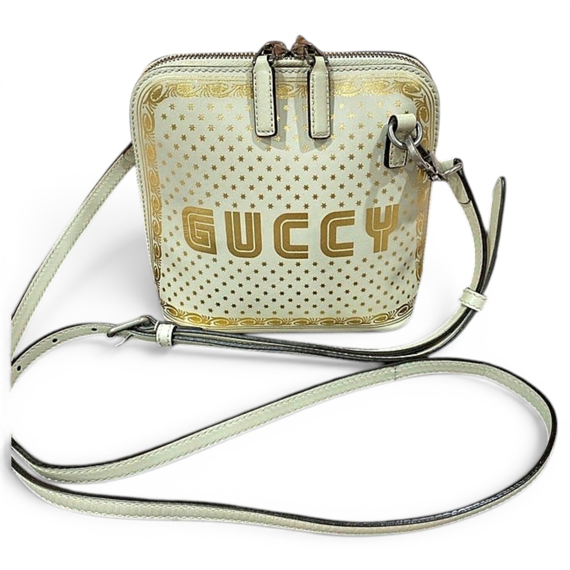 Leather crossbody bag