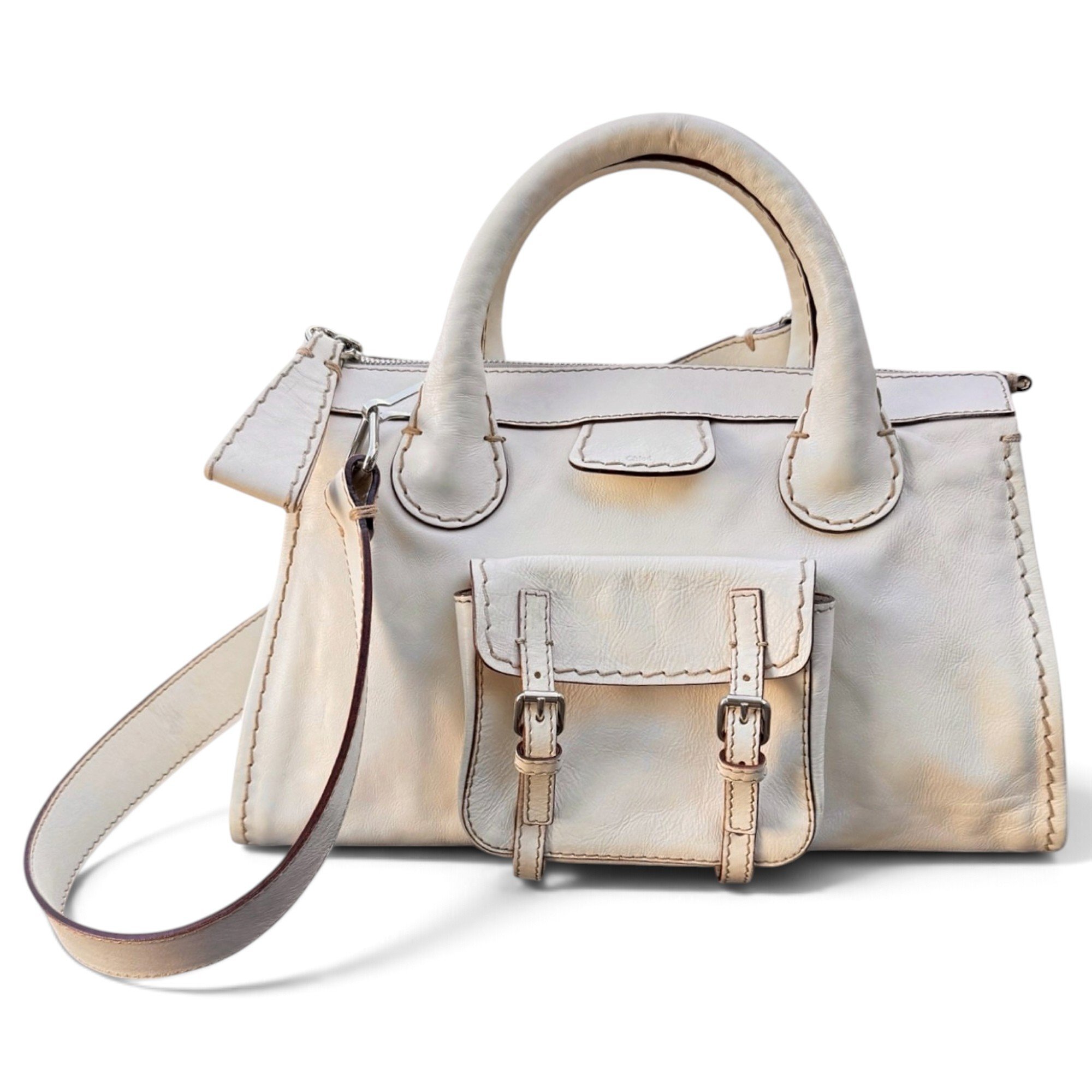 Paddington, Pocket leather handbag