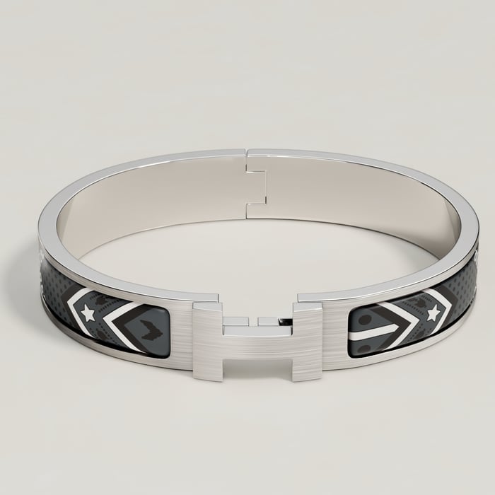 Grand Classique Clic Hh Bandana Bracelet