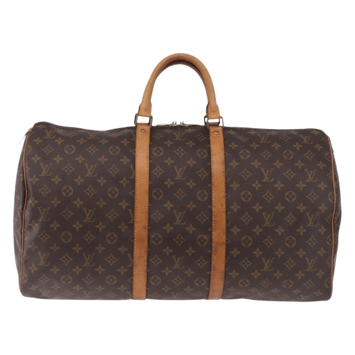 Louis Vuitton Keepall cloth travel bag