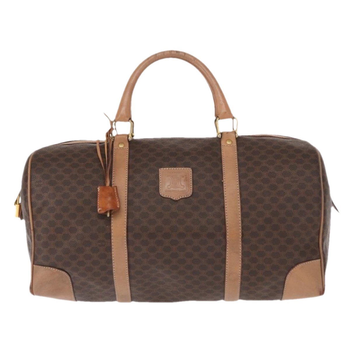 Leather bowling bag