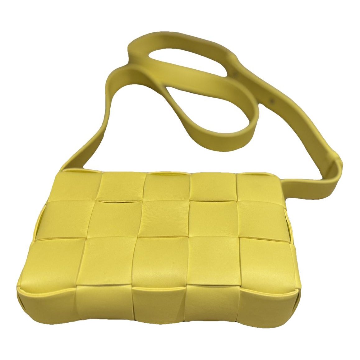 Cassette leather crossbody bag
