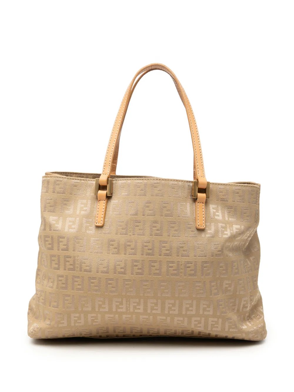 Fendi 2000-2010 Zucchino Canvas Shopping tote bag