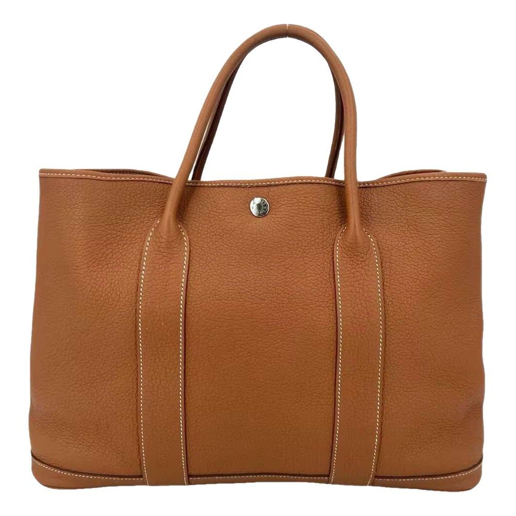 Garden Party leather handbag