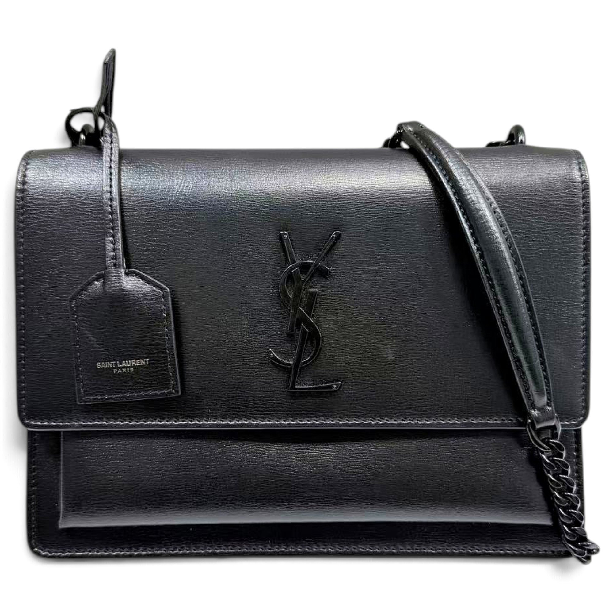 Sunset leather handbag