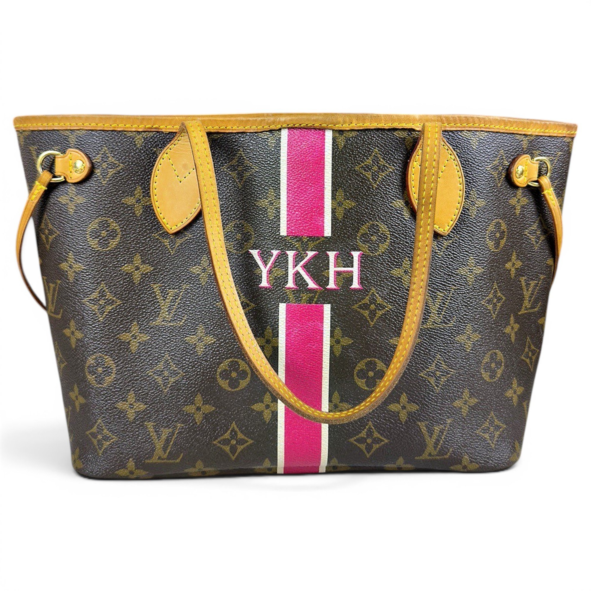 Neverfull leather handbag