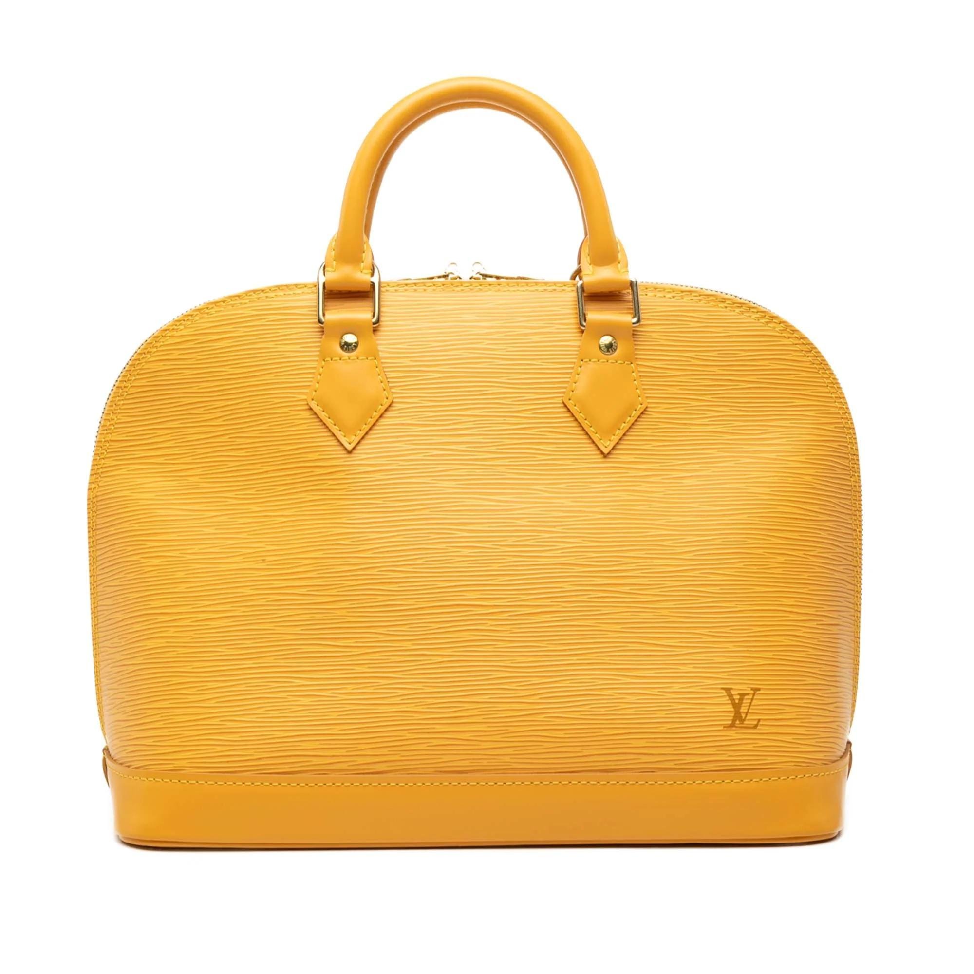 Alma leather handbag