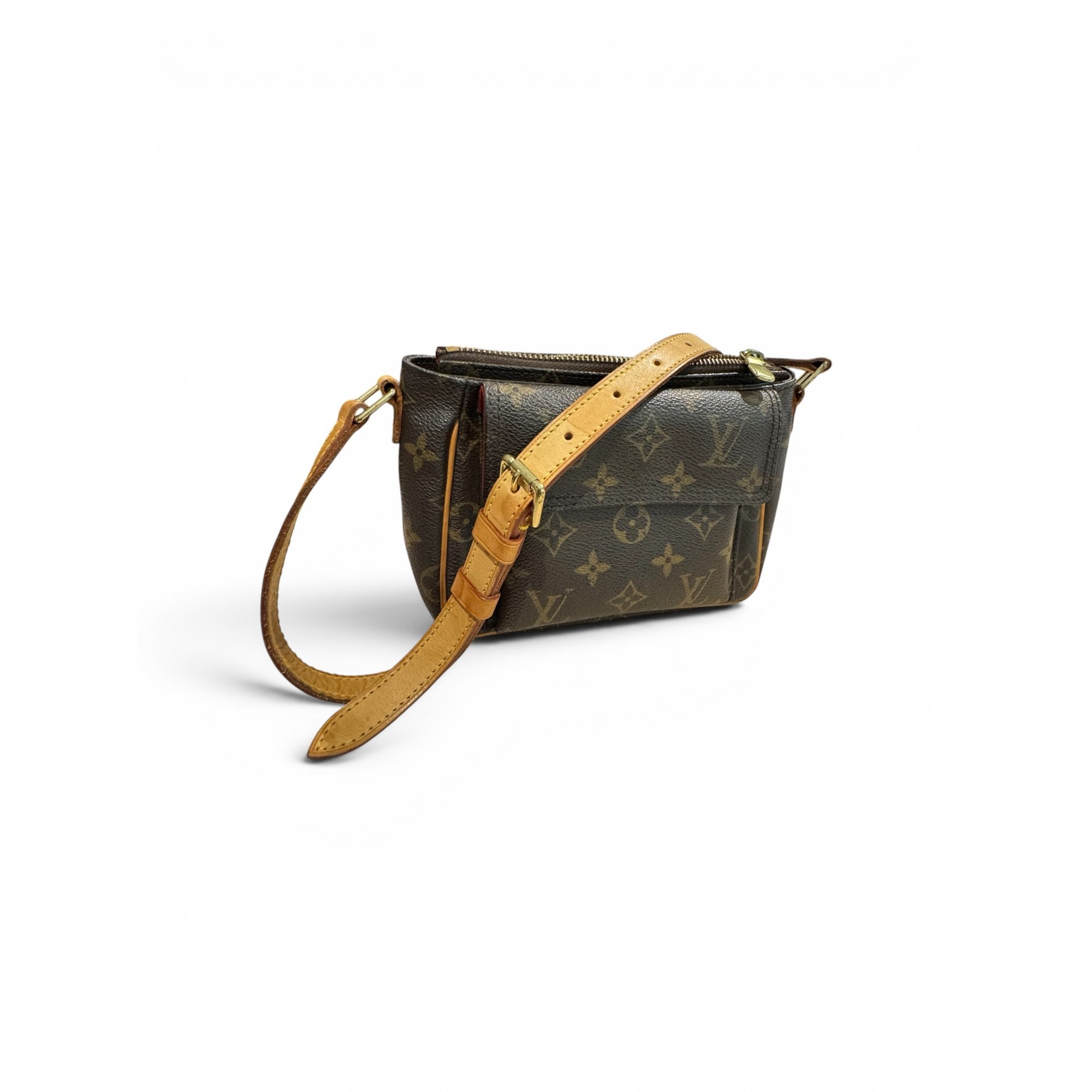 Viva Cité leather crossbody bag