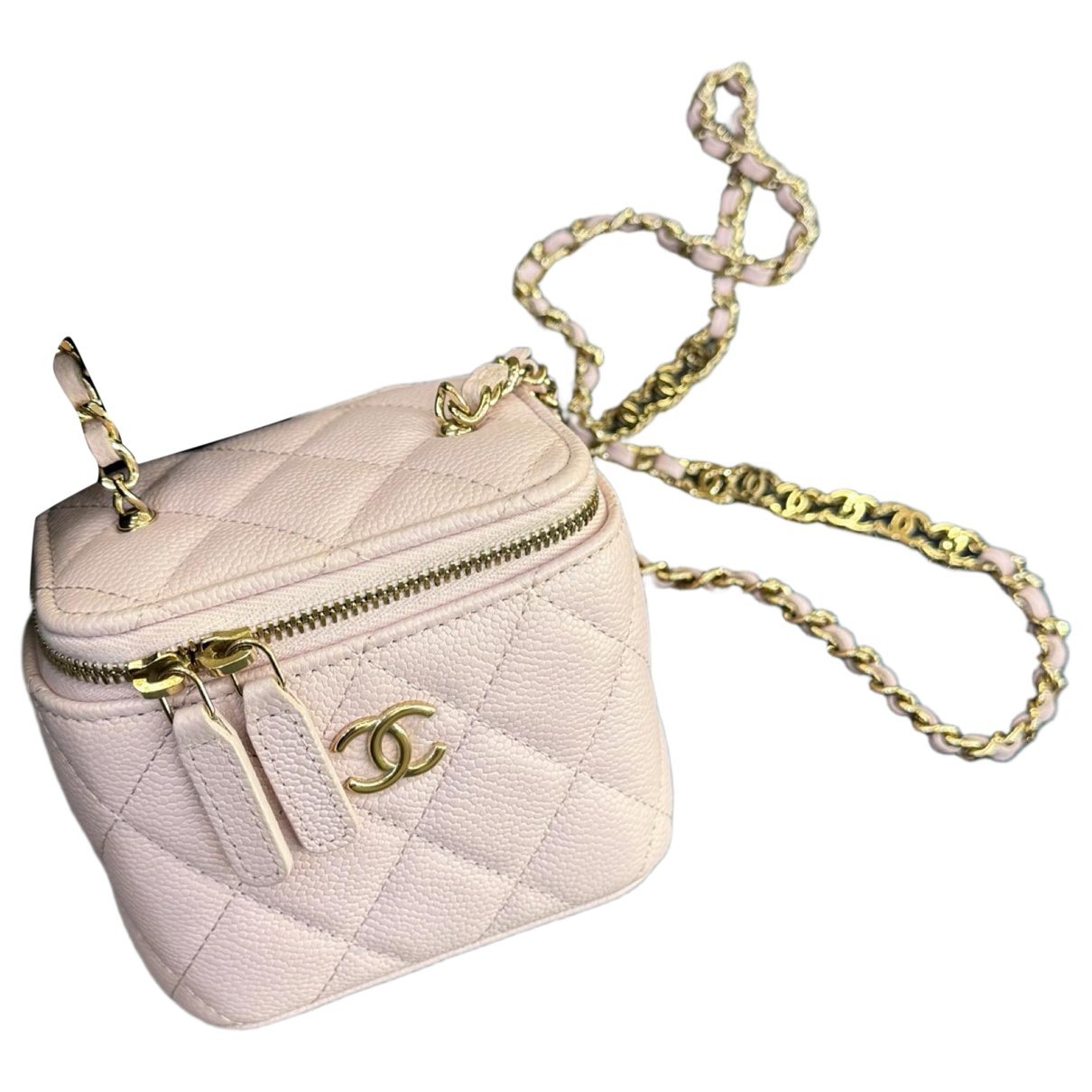Vanity leather mini bag