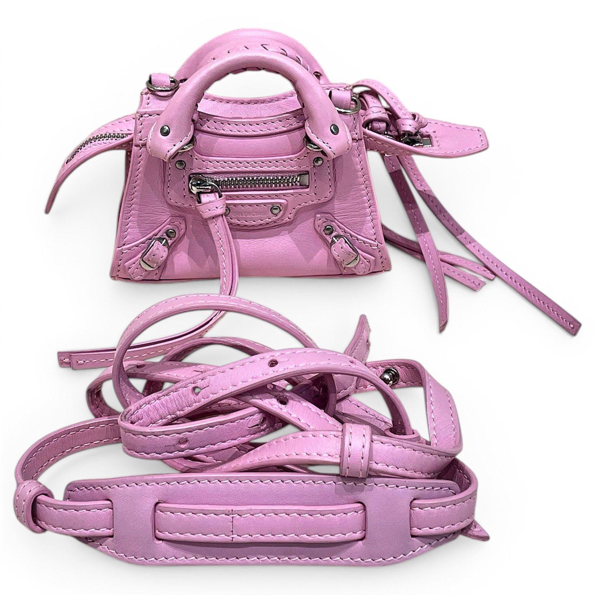 Le Cagole leather mini bag