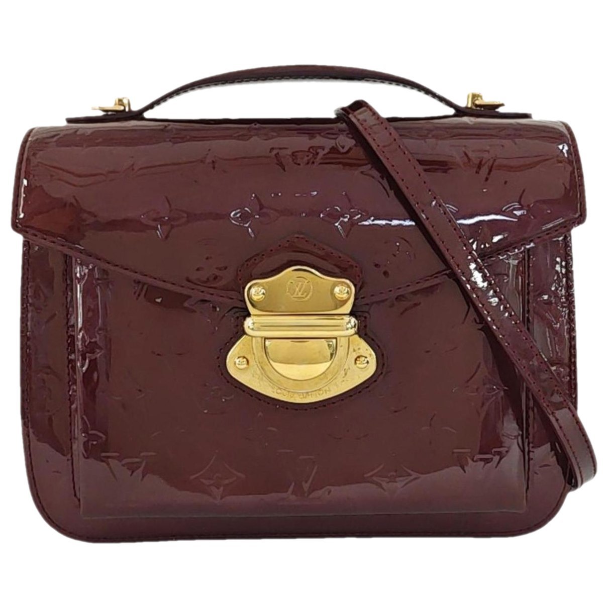 Mirada patent leather handbag