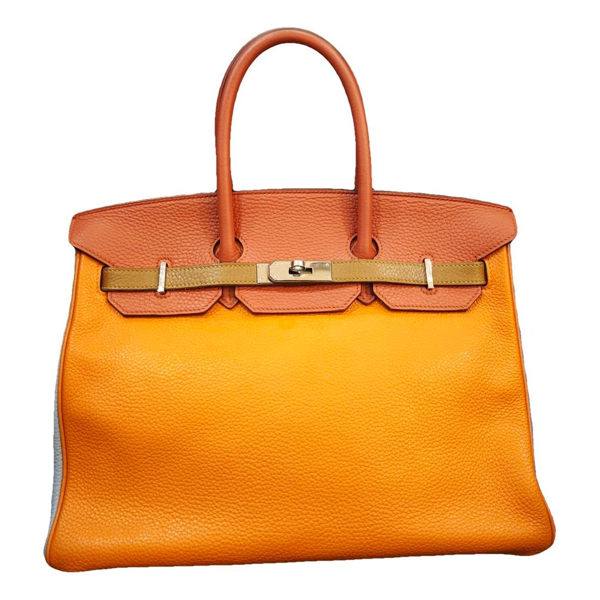 Hermes Birkin 35 Handbag Togo Leather