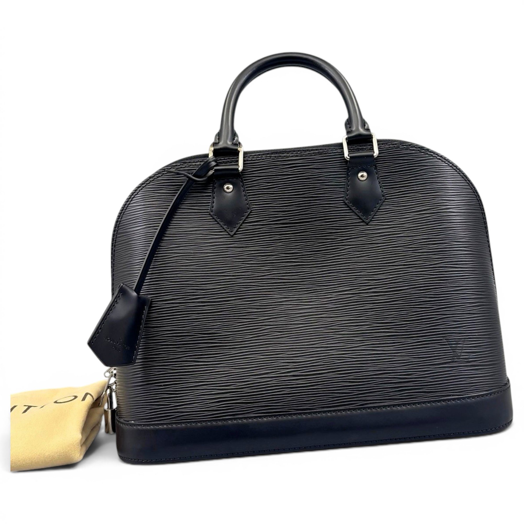 Alma leather handbag