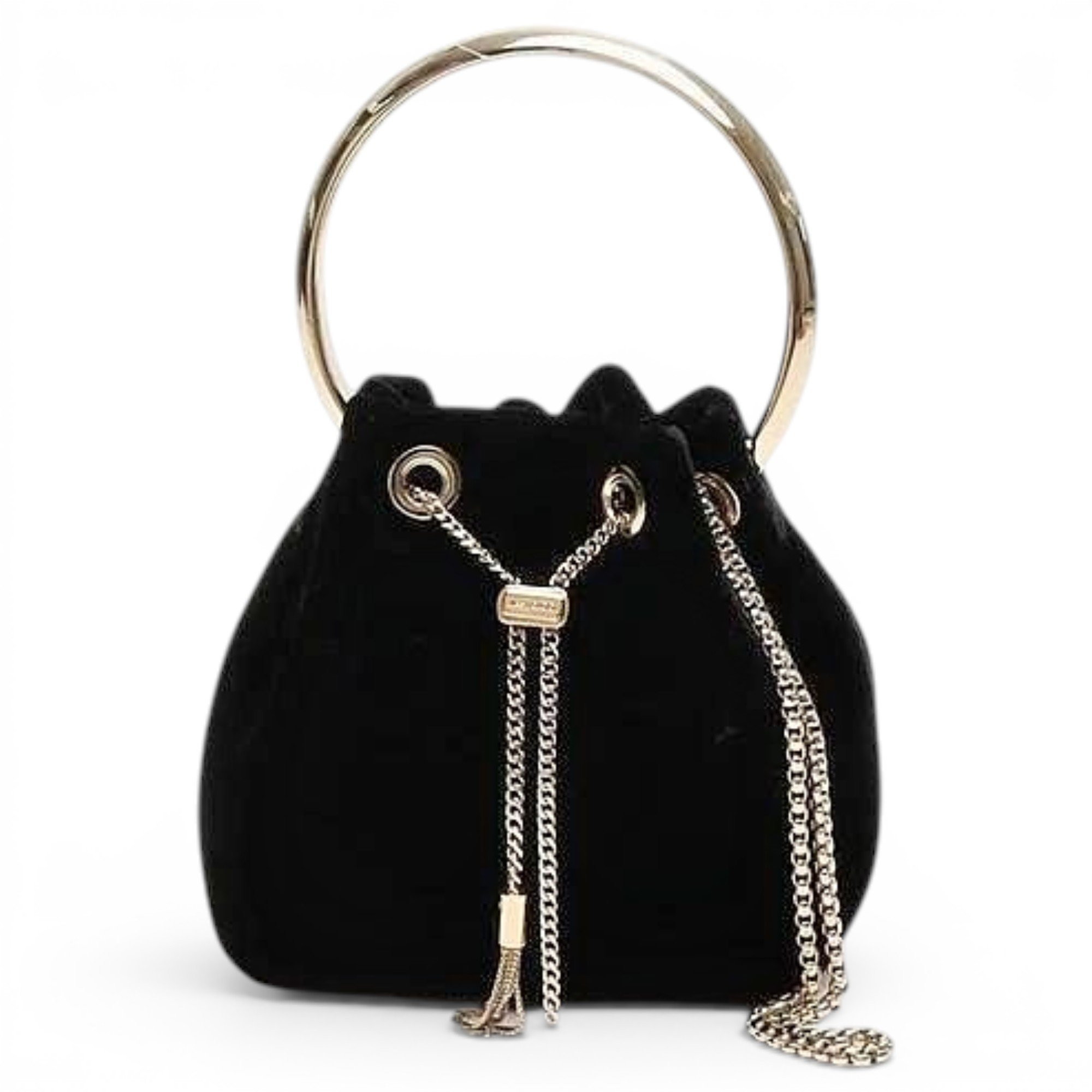 Velvet handbag
